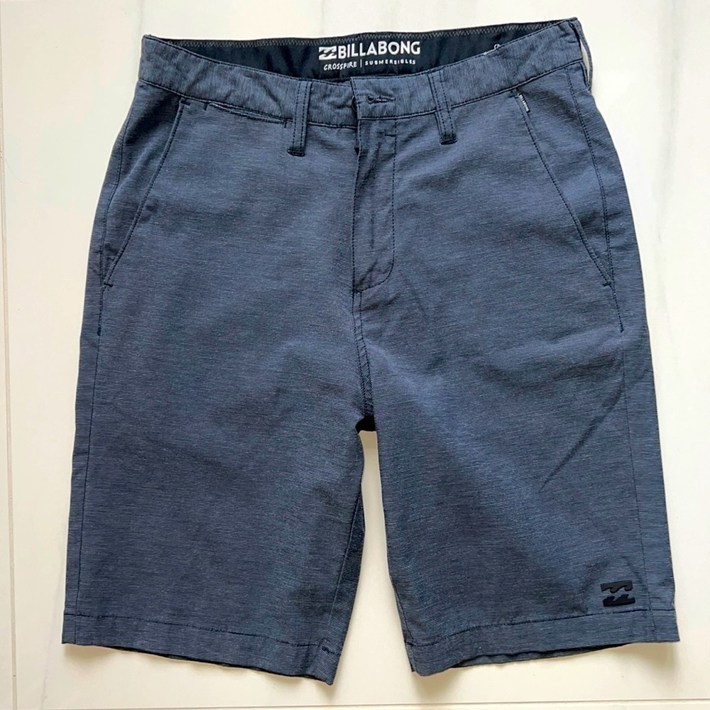 Dark Gray Billabong Submersibles Shorts Size 28